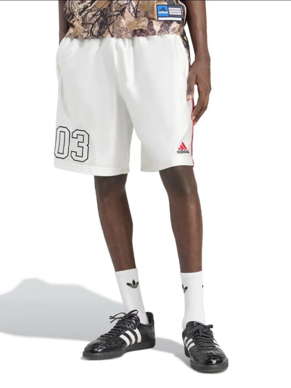 Adidas - Men's Originals Camo Shorts - Picture 2 of 11